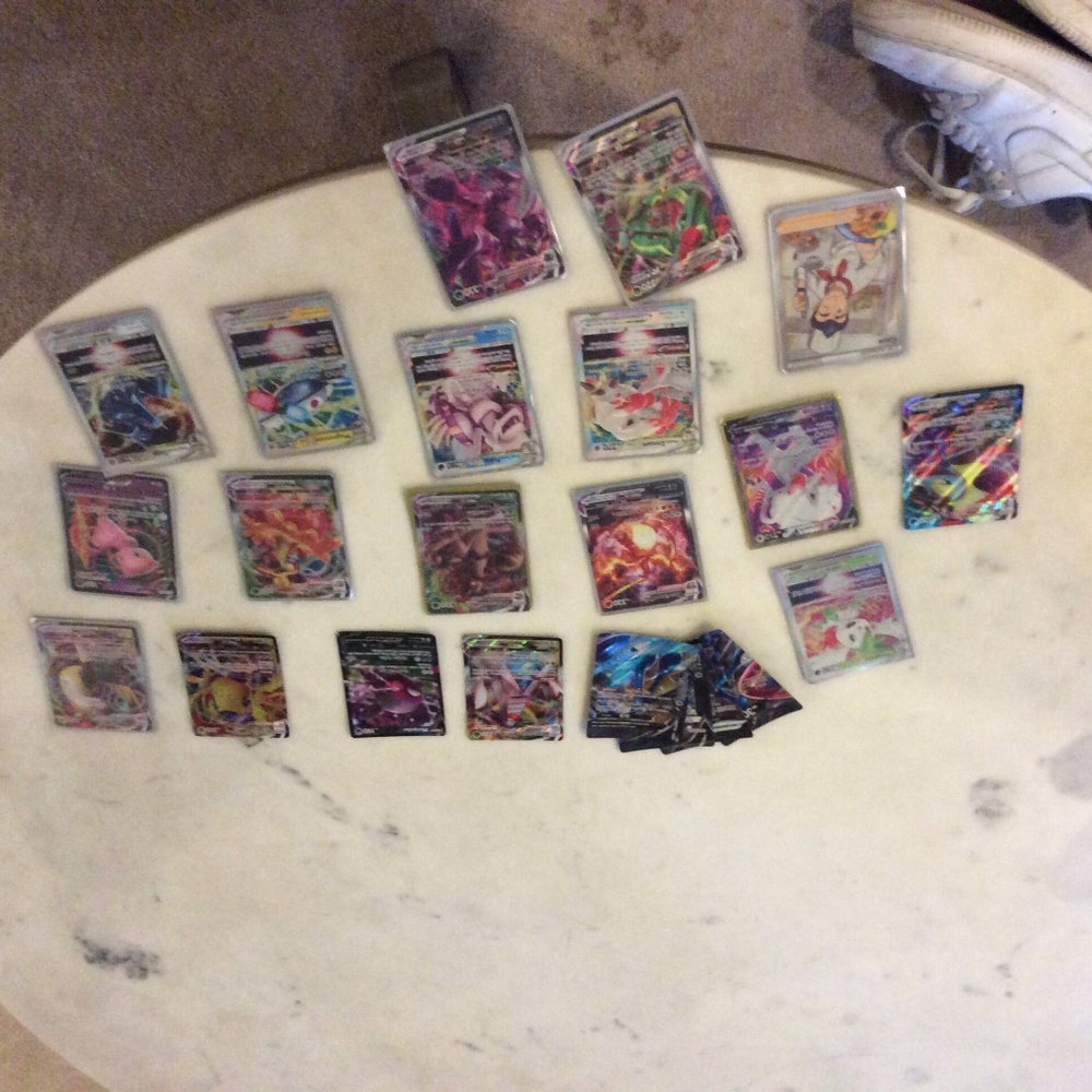 Pokémon trading cards